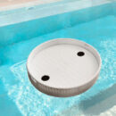 White Circular Floating Breakfast Tray 60cm (Jacuzzi & Champaign)